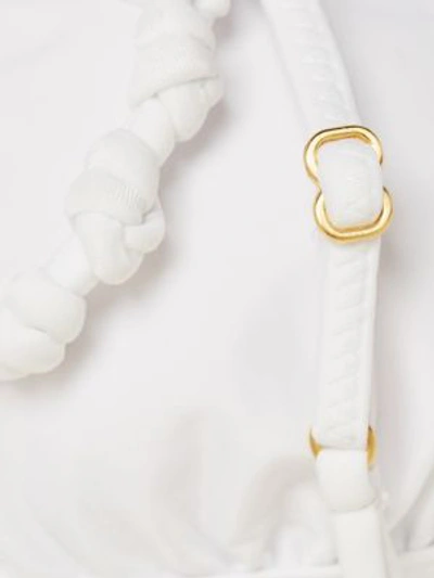 Shop Vix By Paula Hermanny Rope Bikini Top In White