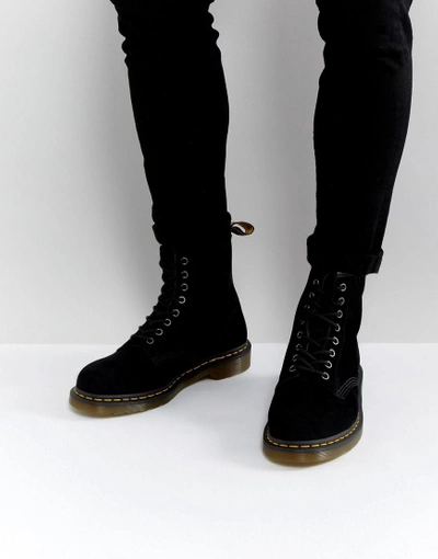 Shop Dr. Martens' 1460 Suede Boots - Black