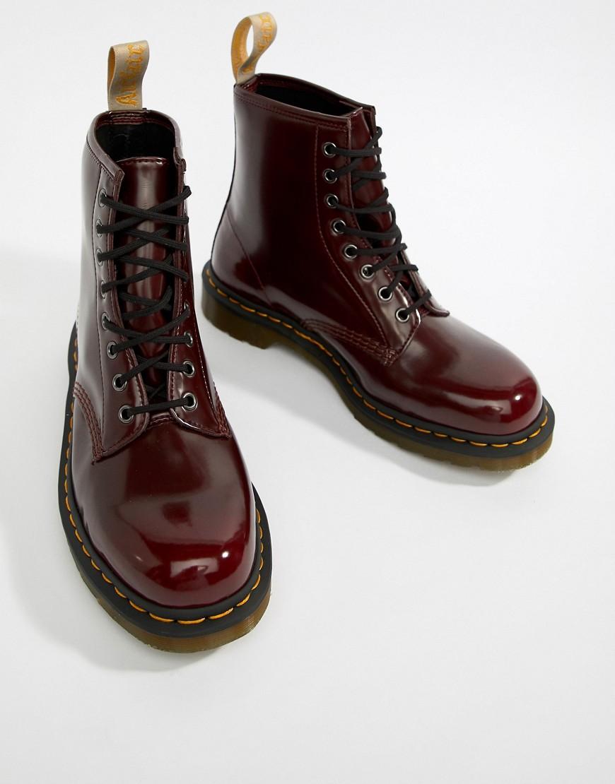 dr martens vegan 1460 red