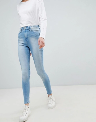 Shop Waven Anika High Waisted Skinny Jeans - Blue