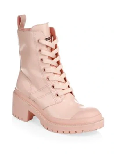 Shop Marc Jacobs Bristol Lace-up Boots In Light Pink