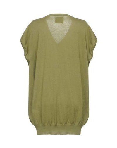 Shop Laneus Sweaters In Military Green