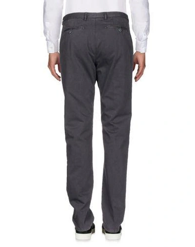 Shop Etro Casual Pants In Steel Grey
