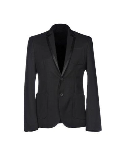 Shop Pierre Balmain Blazers In Black