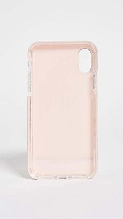 Shop Richmond & Finch Pink Marble Iphone Case In Pink/rose Gold