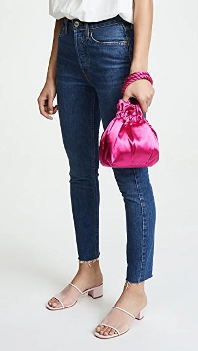 Shop Staud Grace Bag In Fuchsia