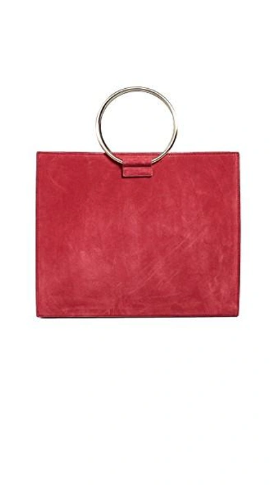 Shop Tara Zadeh Roshan Tote Bag In Cherry