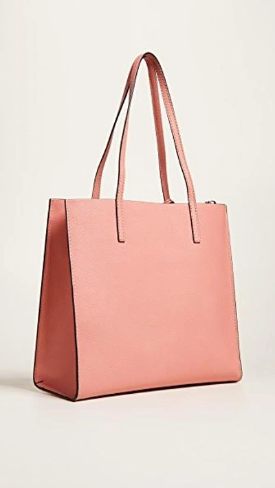 Shop Marc Jacobs The Grind Shopper Tote Bag In Coral