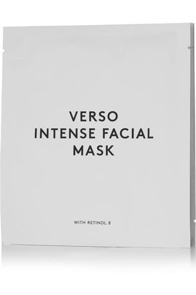 Shop Verso Intense Facial Mask, 4 X 25g In Colorless