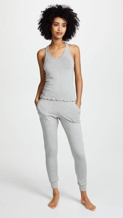Shop Les Coquines Ryder Lounge Pants In Gris