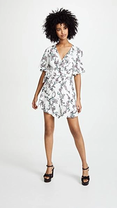 Shop Stylestalker Kaylene A-line Dress In Floral