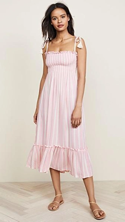 Shop Coolchange Piper Maxi Dress In Candy/pearl