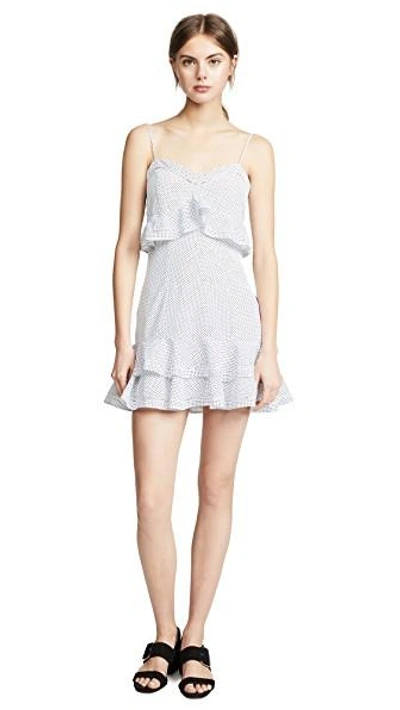 Shop Likely Norah Dress In White/black