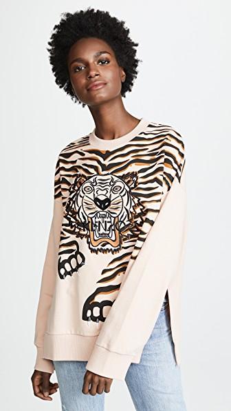 kenzo claw tiger sweatshirt