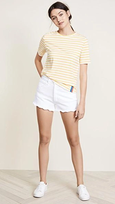 Shop Mcguire Denim Georgia May Shorts In Riders In The Sky