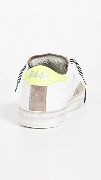 Shop P448 Miami Sneakers In White