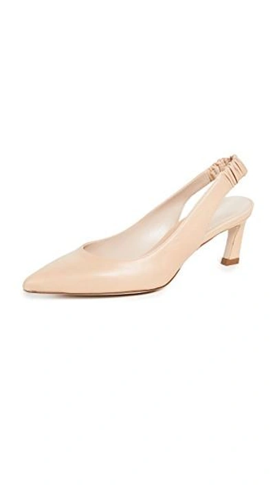 Shop Stuart Weitzman Hayday Slingback Pumps In Blush