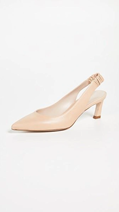 Shop Stuart Weitzman Hayday Slingback Pumps In Blush