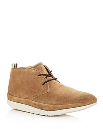 Shop Ugg Men's Cali Suede Chukka Boots In Chocolate