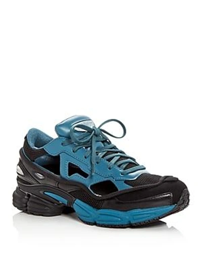 Shop Adidas Originals Raf Simons For Adidas Unisex Replicant Osweego Lace Up Sneakers In Black