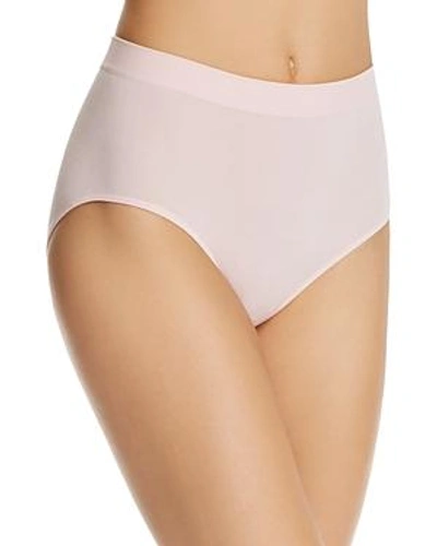 Shop Wacoal B.smooth Briefs In Chalk Pink
