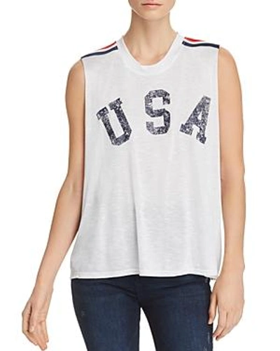 Shop Vintage Havana Usa Graphic Tank In White