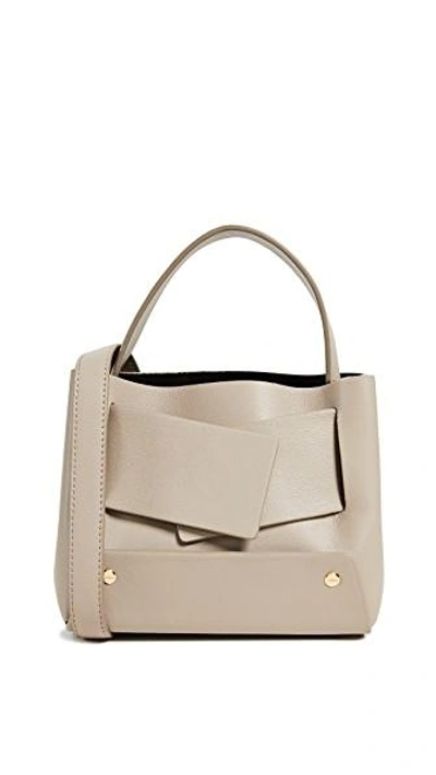 Shop Yuzefi Dinky Bag In Taupe