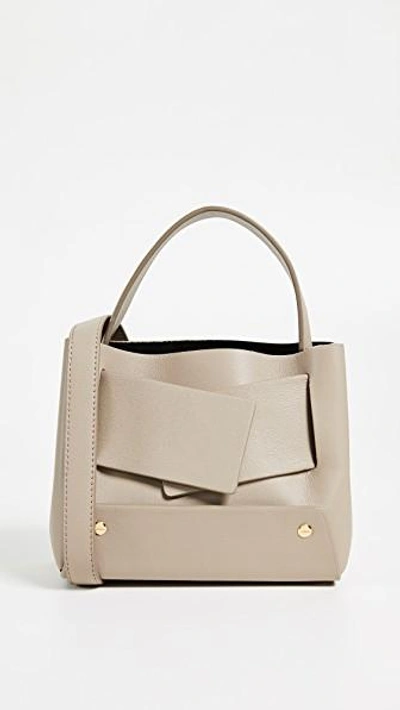 Shop Yuzefi Dinky Bag In Taupe