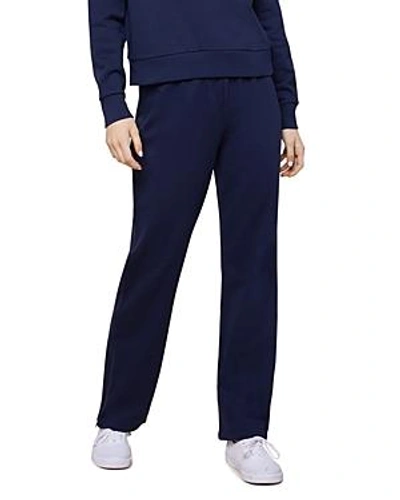 Shop Juicy By Juicy Couture Wide-leg Zip-vent Sweatpants In Regal