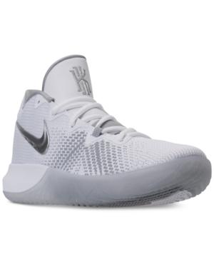 kyrie flytrap white and silver