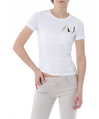 Armani Jeans Women's White Cotton T 