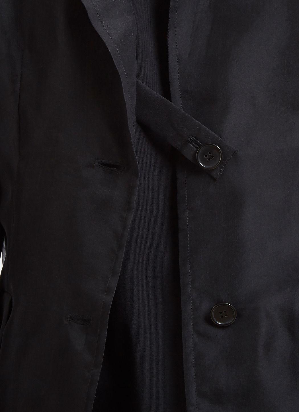 Yang Li Transparent Blazer In Black | ModeSens