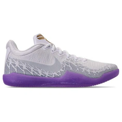 Nike Men's Kobe Mamba Rage Basketball Shoes, White/purple | ModeSens
