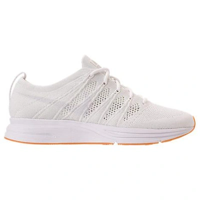Shop Nike Men's Flyknit Trainer Running Shoes, White