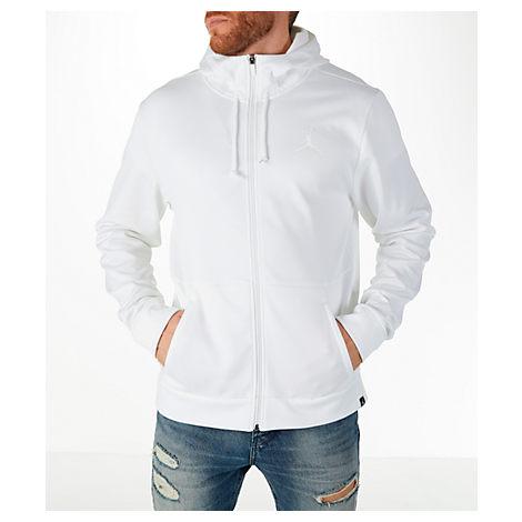 white jordan hoodie mens
