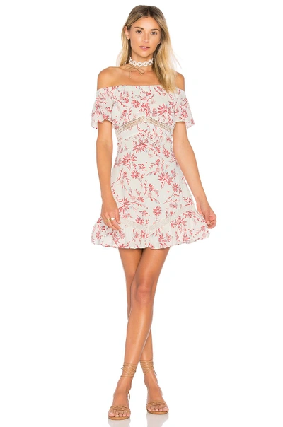 Shop Ale By Alessandra X Revolve Rita Mini Dress In White. In Poppy Floral