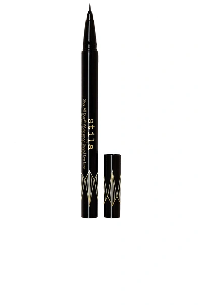 Shop Stila Stay All Day Waterproof Liquid Eye Liner Micro Tip In Intense Black