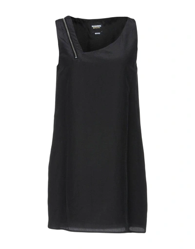 Shop Dirk Bikkembergs Short Dress In Black