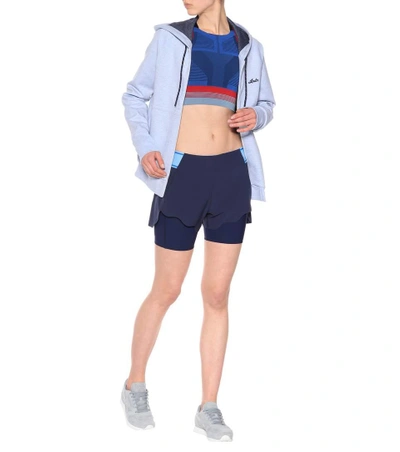 Shop Lndr Synergy Cotton-blend Hoodie In Blue