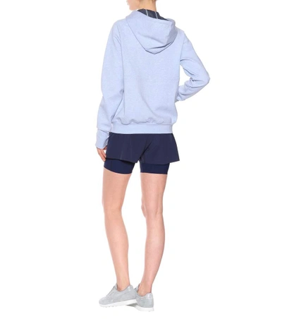 Shop Lndr Synergy Cotton-blend Hoodie In Blue
