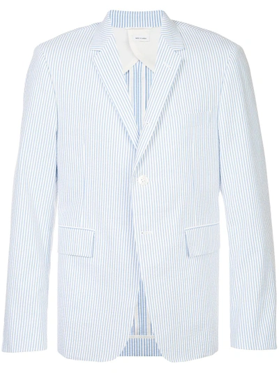 Shop Thom Browne Seersucker Jacket