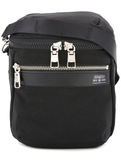 Shop As2ov Shrink Shoulder Bag In Black
