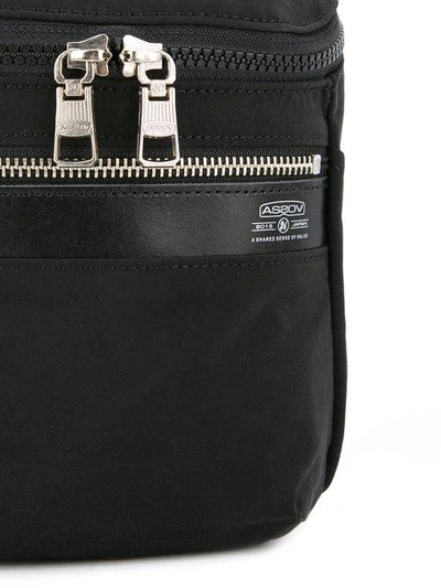 Shop As2ov Shrink Shoulder Bag In Black