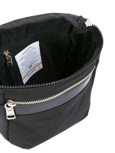 Shop As2ov Shrink Shoulder Bag In Black