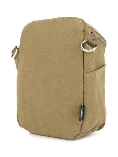 Shop As2ov Shrink Small Messenger Bag In Brown
