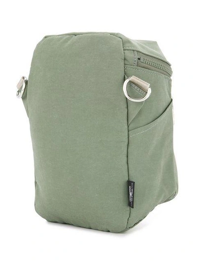 Shop As2ov Shrink Small Messenger Bag In Green