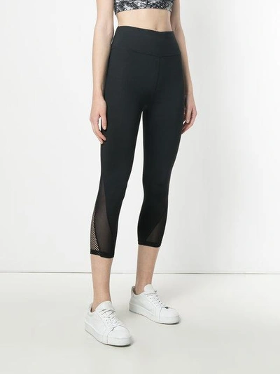 Shop Dkny Cropped Track Trousers