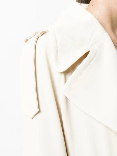 Shop See By Chloé Belted Waist Coat - Neutrals