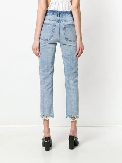 Shop Iro Distressed Hem Jeans