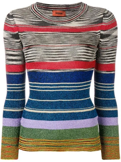 Shop Missoni Lurex Stripe Sweater
